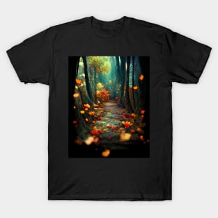 Autumn magical forest T-Shirt